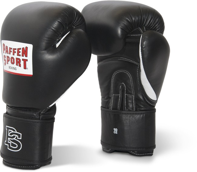 Boxhandschuh auf Leder gedruckt von Paffen-Sport. 