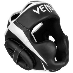 Venum Elite Headguard Black White
