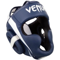 Venum Elite Headgear Blue White
