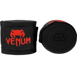 Venum Kontact Handwraps 2.5m Black Red