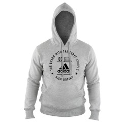 Adidas Kick Boxing Community Hoody Grey Black ADICL02KB