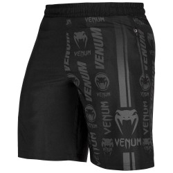 Venum Logos Training Shorts Black Black