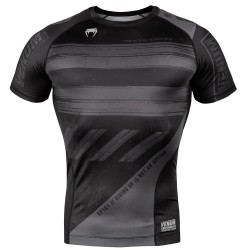 Venum Amrap Compression T-Shirt SS Black Grey