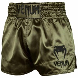 Venum Muay Thai Shorts Classic Khaki Black