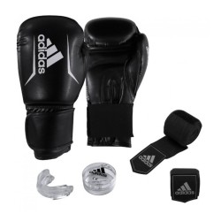 Adidas Boxing Set Men 12Oz Black ADIBPKIT01S