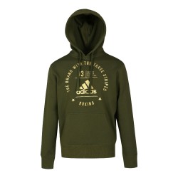 Adidas Boxing Community Hoodie Green Gold