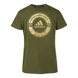 Adidas Combat Sports T-Shirt Green Gold