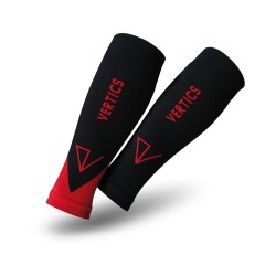Vertics Sleeves Unterarm Kompressionsstulpen Black Red