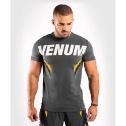 Venum One FC Impact T-Shirt Grey Yellow