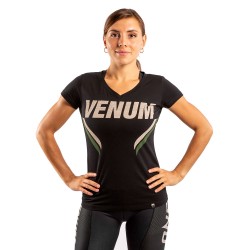 Venum One Fc Impact T-Shirt Women Black Khaki
