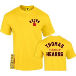 Kronk Boxing Thomas Hearns Trainings Camp T-Shirt Yellow