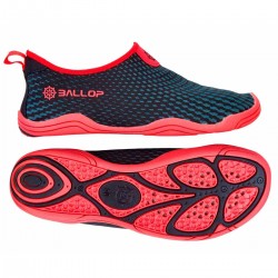 Abverkauf Ballop Aqua Fit Voyager Schuhe Black Red