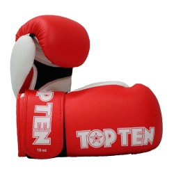 Top Ten XLP Boxhandschuhe Red White