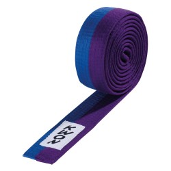 Kwon Budogürtel 4cm Blue violett