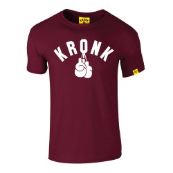 Kronk OC Gloves Slim Fit T-Shirt Maroon