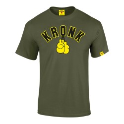Kronk Gloves T-Shirt Military Green