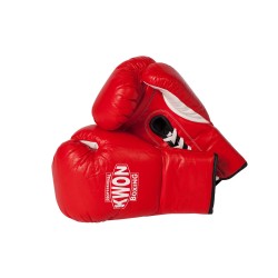 Kwon Professional Boxhandschuh schnürung Red