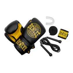 Venum Boxsport Starterset Boxhandschuhe Mundschutz Bandagen Boxen Kickboxen 