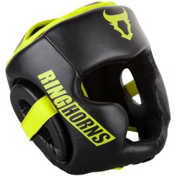 Ringhorns Charger Headgear Black Neo Yellow