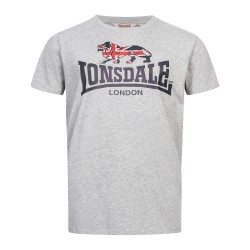 Lonsdale Stourton T-Shirt Marl Grey
