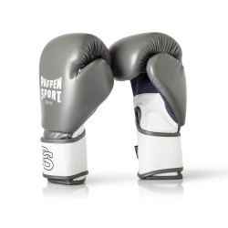 Paffen Sport Fit Boxhandschuhe Training Grey White