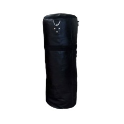 Boxsack Leder Black 150cm Ungefüllt