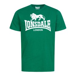 Lonsdale Logo T-Shirt Bottle Green