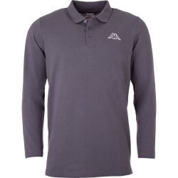 Kappa Talek Polo Shirt LS Asphalt