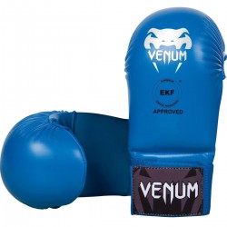 Venum Karate Mitts Without Thumb Protection Blue