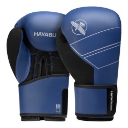 Hayabusa S4 Leder Boxhandschuhe Blue