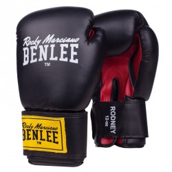 Benlee Artif. Leather Boxing Gloves Rodney Black Red