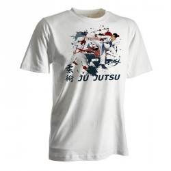 Ju- Sports Ju Jutsu Shirt Competition White Kids