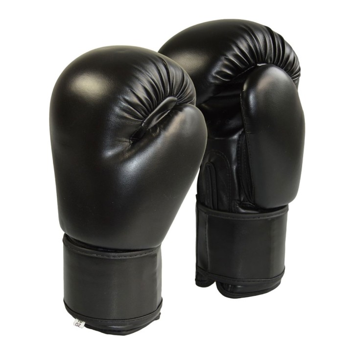 Phoenix boxing gloves synthetic leather Black