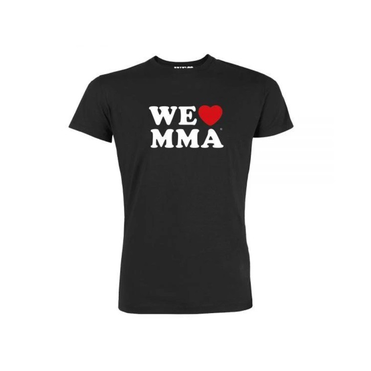 ABVERKAUF We Love MMA Big Logo Shirt Black