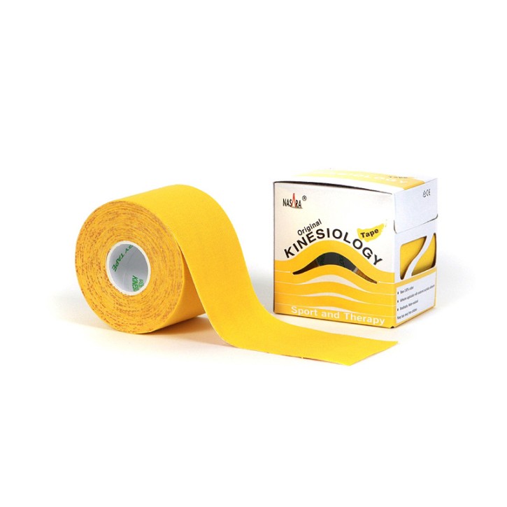 Nasara Kinesiologie Tape Yellow 5cm x 5m