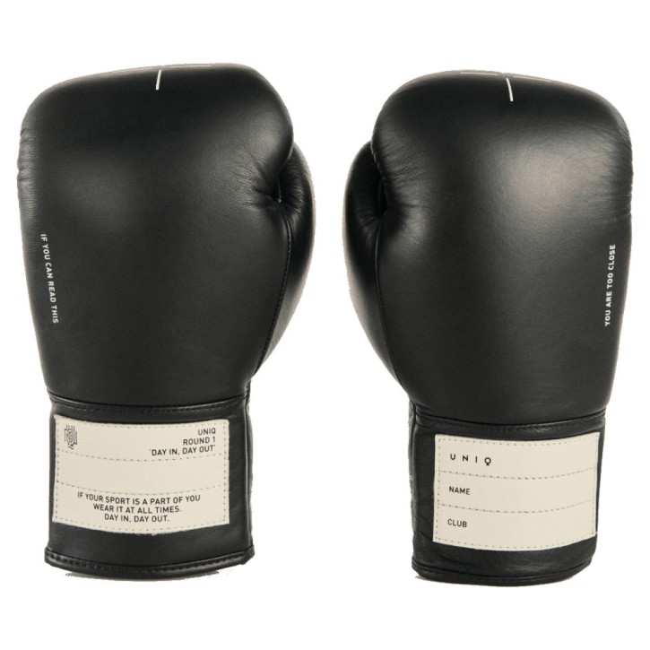 Uniq Technical Lace Boxing Gloves Black