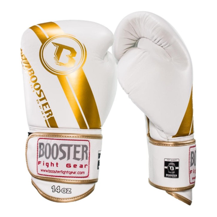 Booster BGL 1 V3 Boxing Gloves White Gold