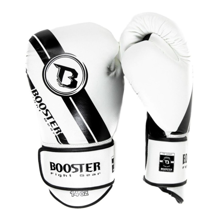 Booster BGL V3 Boxing Gloves White Black