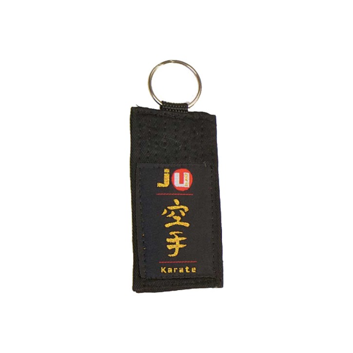 Ju-Sports keychain belt karate black