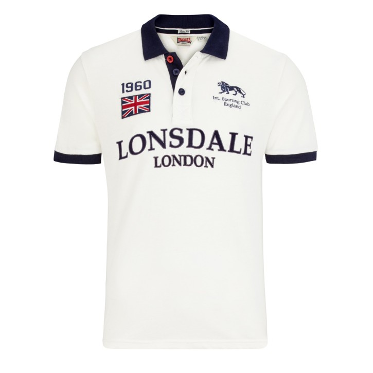Lonsdale Gatley men's slim fit polo shirt