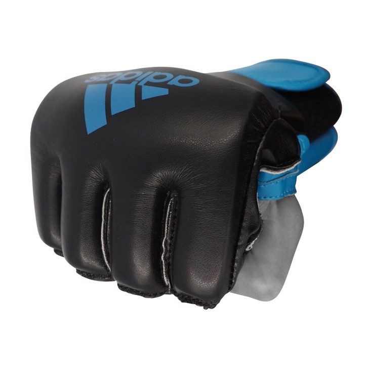 Adidas MMA Training Grappling Gloves Black Blue