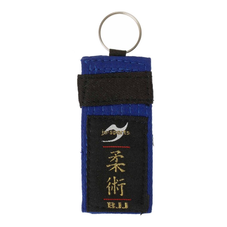 Ju-Sports Keyring Belt BJJ Blue