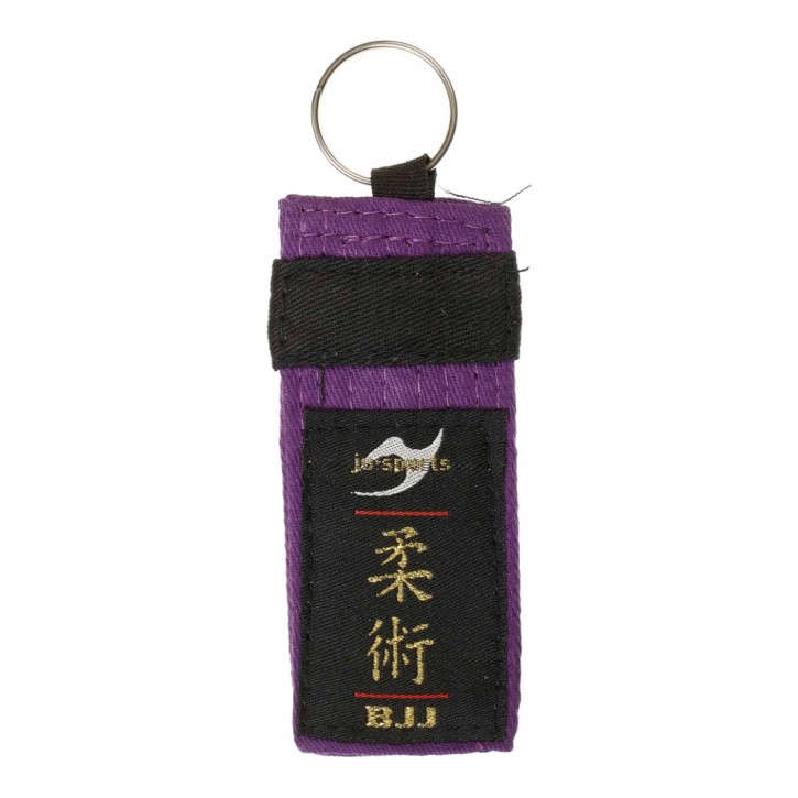 Ju-Sports key ring belt BJJ purple