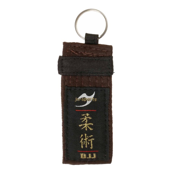Ju-Sports key ring belt BJJ Brown