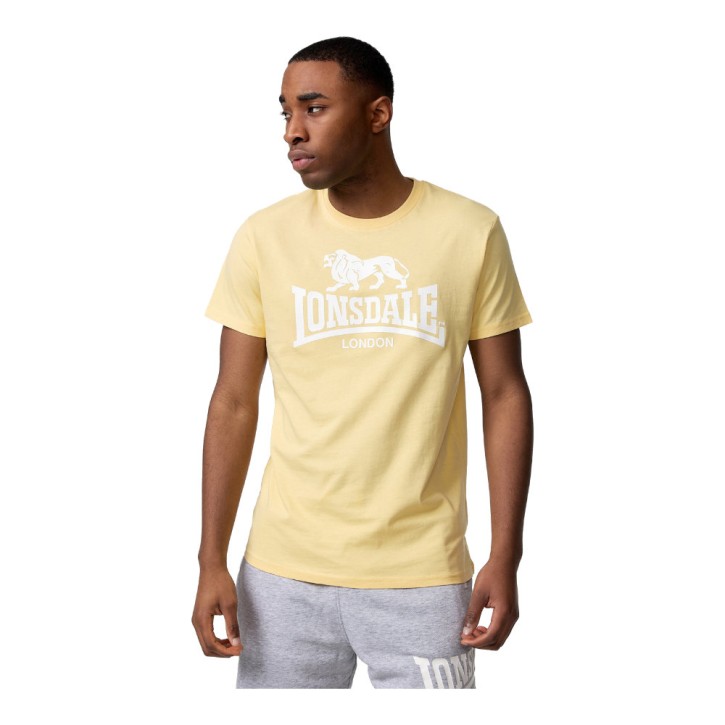 Lonsdale St.Erney T-Shirt Pastel Yellow