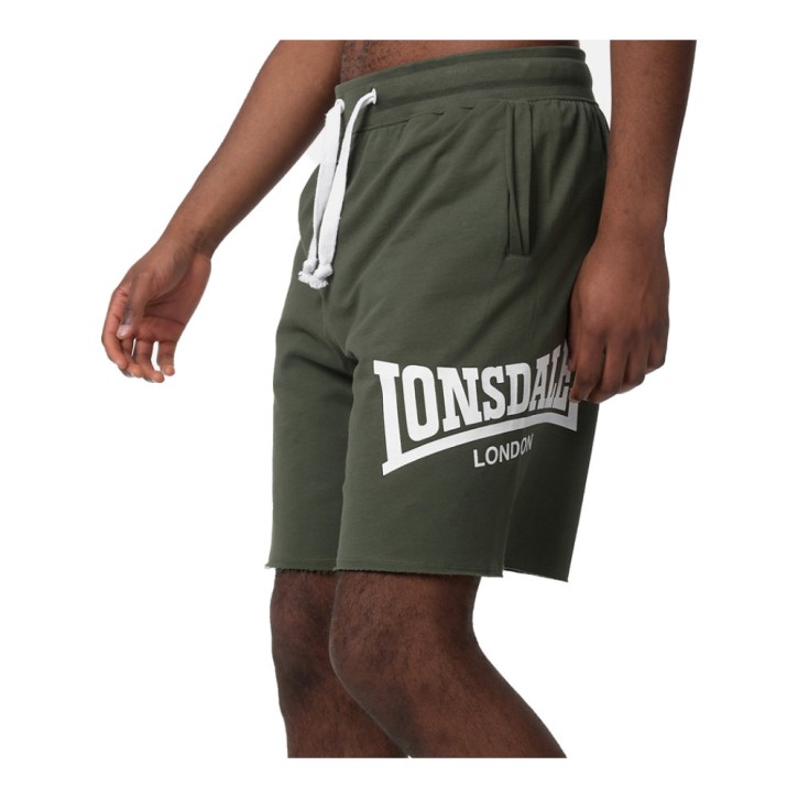 Lonsdale Polbathic Training Shorts Green