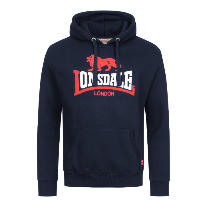 Lonsdale Thurning Hoodie Navy