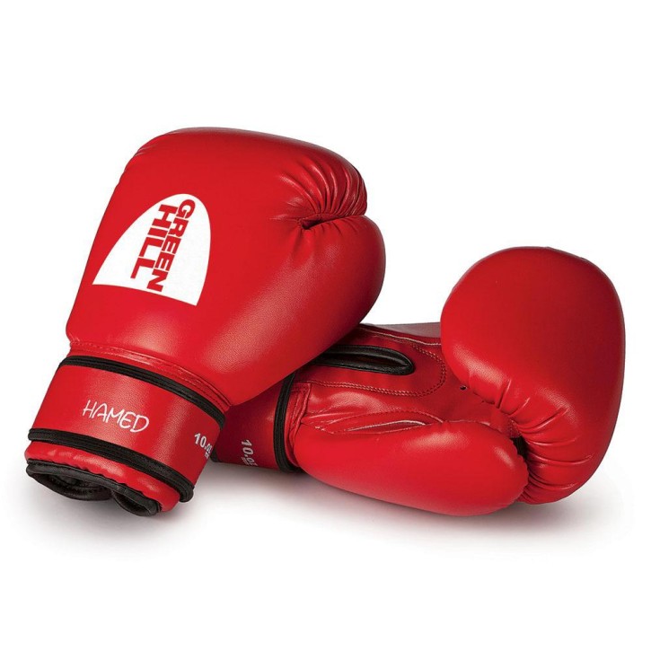 Green Hill HAMED Boxing Gloves Red Without hitting area