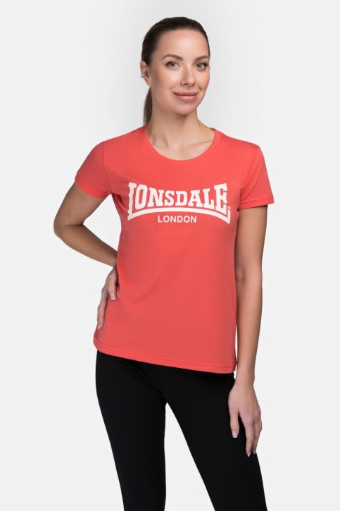 Lonsdale Cartmel Frauen T-Shirt Lachs