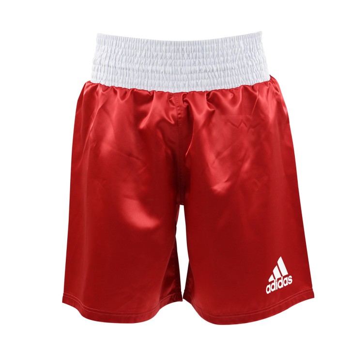 Abverkauf Adidas Multiboxing Short Red White